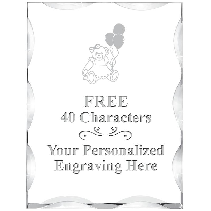 3"X4" VERTICAL ILLUSION ACRYLI