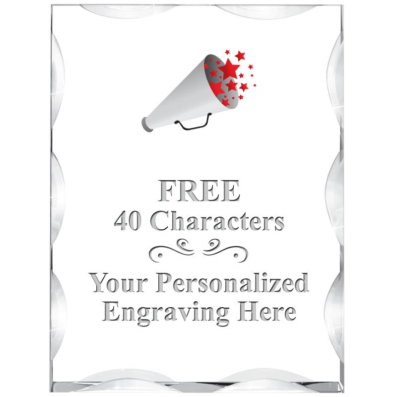 3"X4" VERTICAL ILLUSION ACRYLI