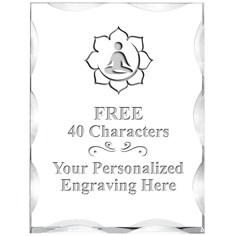 3"X4" VERTICAL ILLUSION ACRYLI