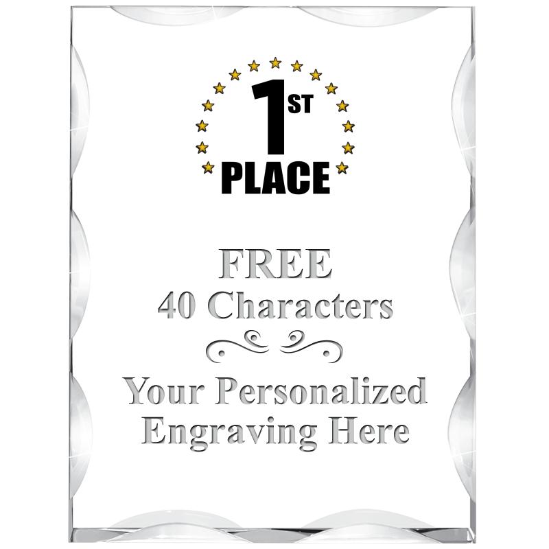 3"X4" VERTICAL ILLUSION ACRYLI