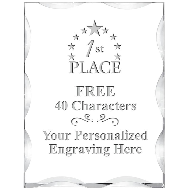 3"X4" VERTICAL ILLUSION ACRYLI