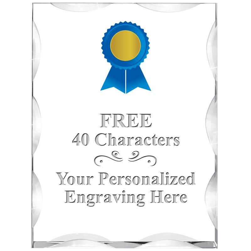 3"X4" VERTICAL ILLUSION ACRYLI