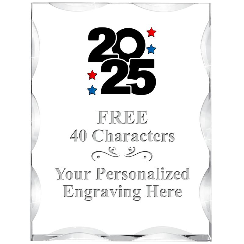 3"X4" VERTICAL ILLUSION ACRYLI