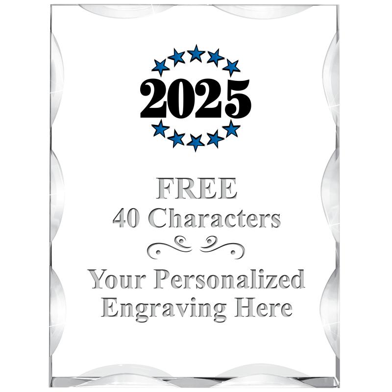 3"X4" VERTICAL ILLUSION ACRYLI