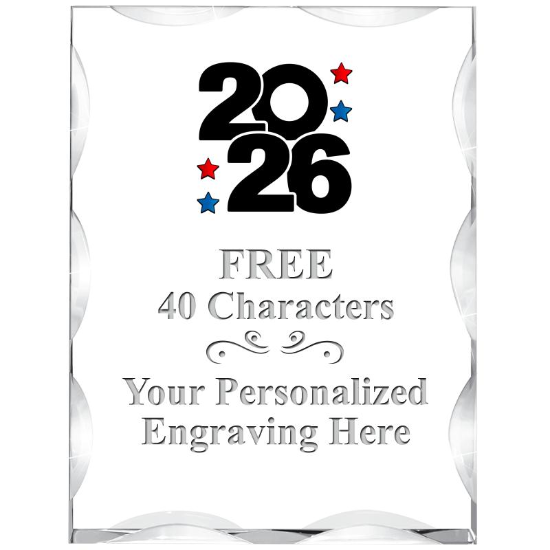 3"X4" VERTICAL ILLUSION ACRYLI