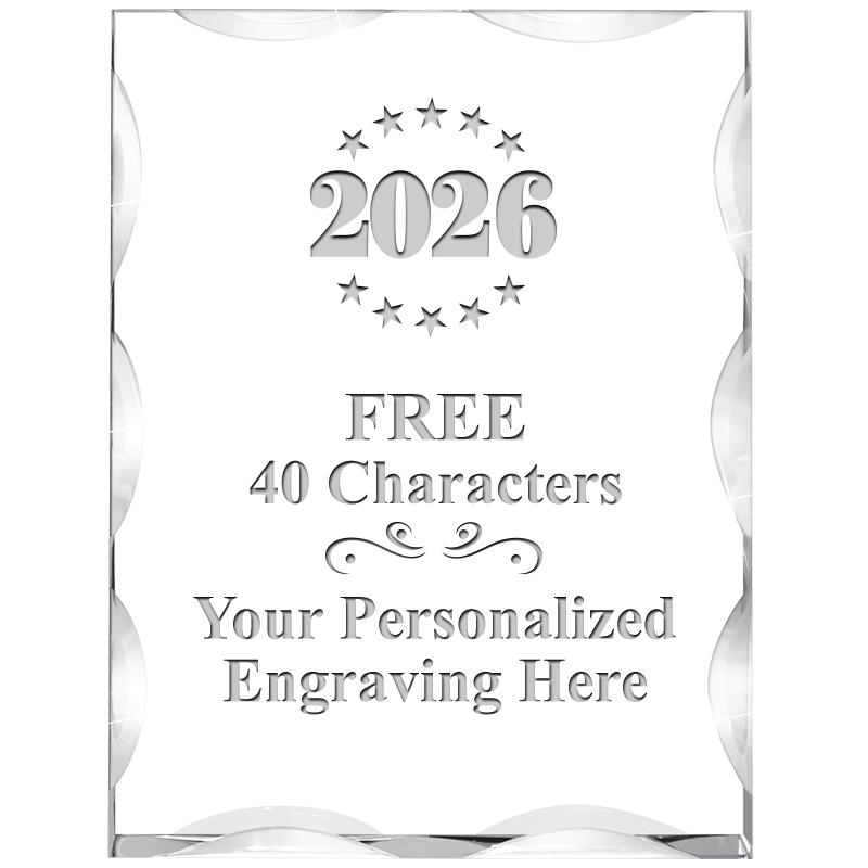 3"X4" VERTICAL ILLUSION ACRYLI