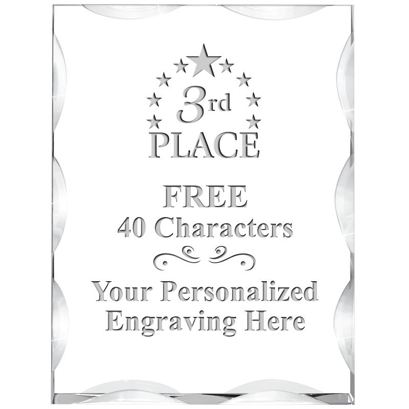 3"X4" VERTICAL ILLUSION ACRYLI