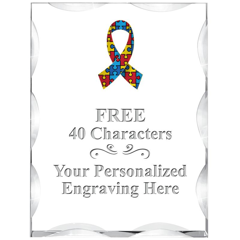 3"X4" VERTICAL ILLUSION ACRYLI