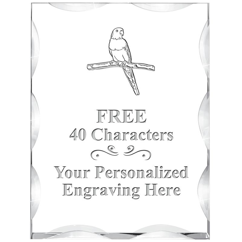 3"X4" VERTICAL ILLUSION ACRYLI