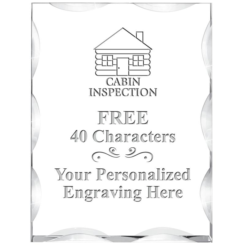 3"X4" VERTICAL ILLUSION ACRYLI