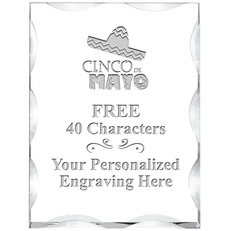 3"X4" VERTICAL ILLUSION ACRYLI