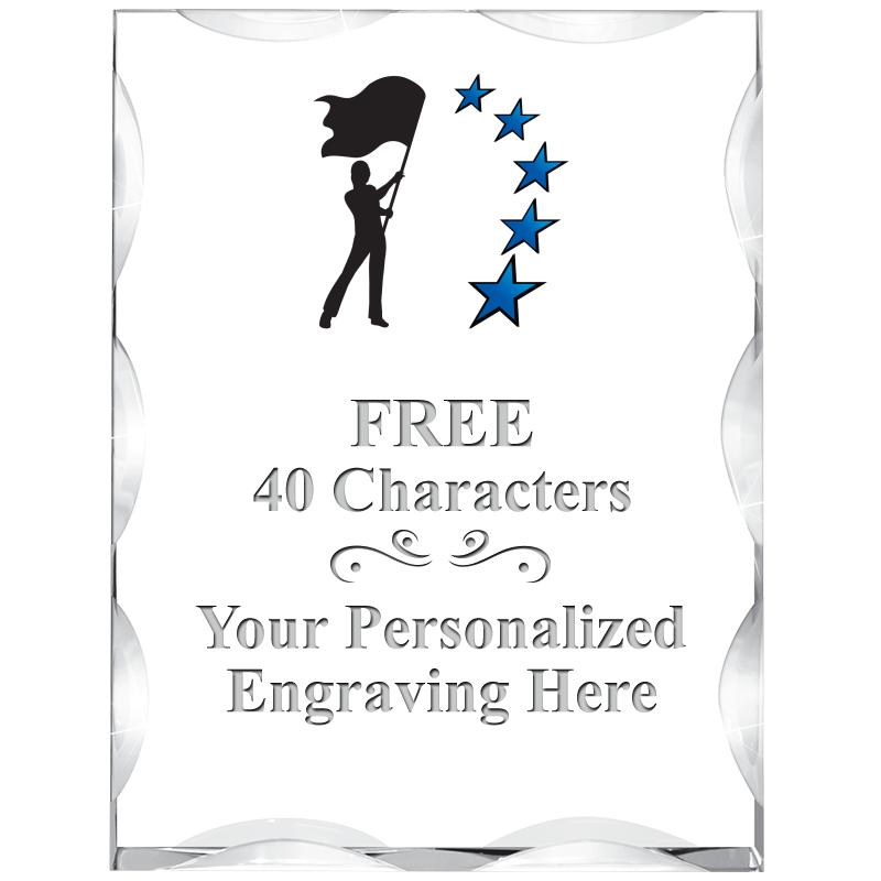 3"X4" VERTICAL ILLUSION ACRYLI