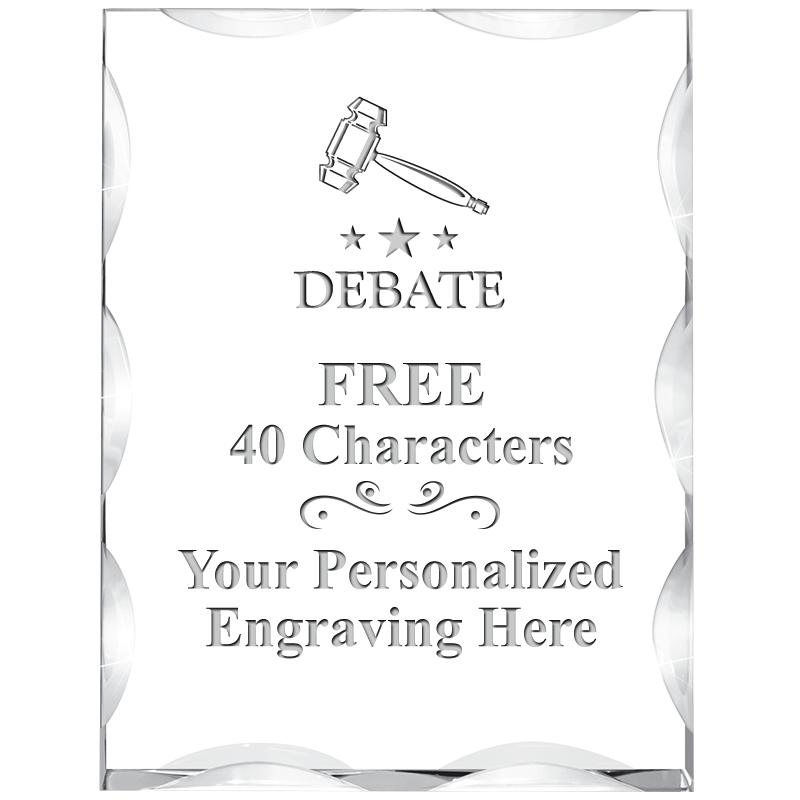 3"X4" VERTICAL ILLUSION ACRYLI