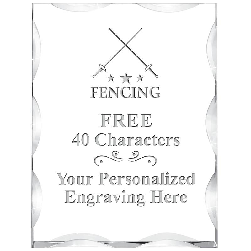 3"X4" VERTICAL ILLUSION ACRYLI