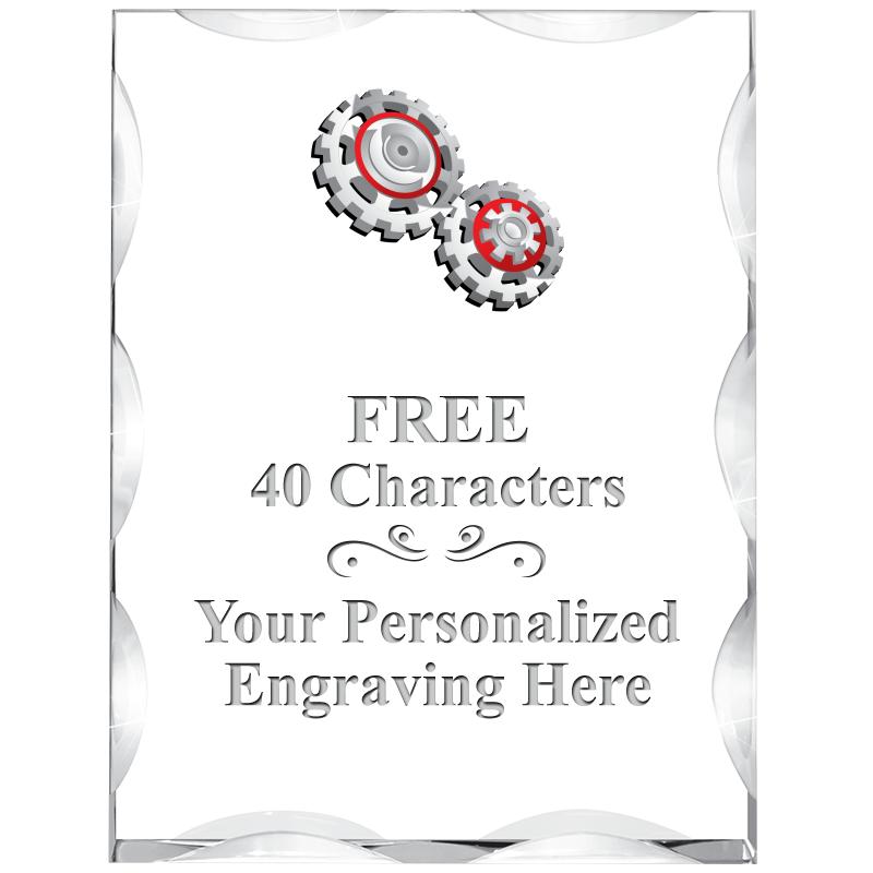 3"X4" VERTICAL ILLUSION ACRYLI