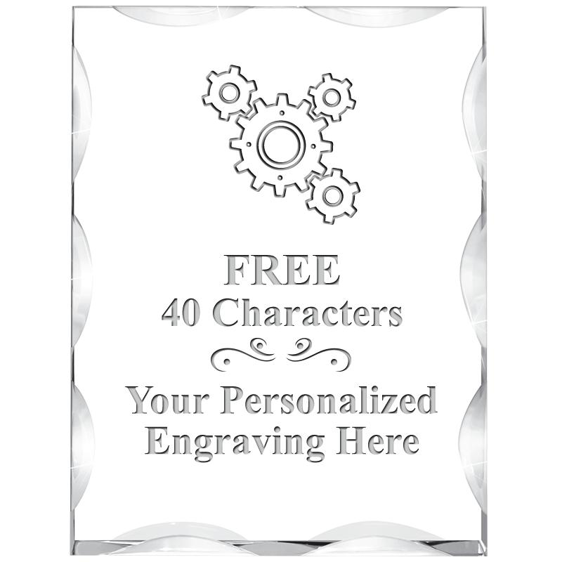 3"X4" VERTICAL ILLUSION ACRYLI