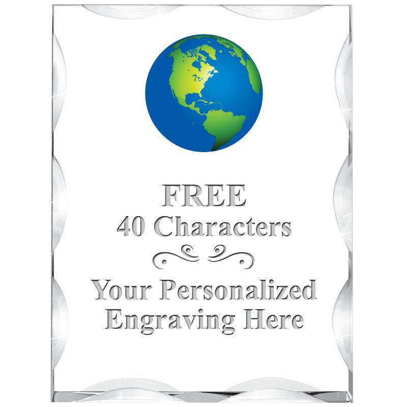 3"X4" VERTICAL ILLUSION ACRYLI