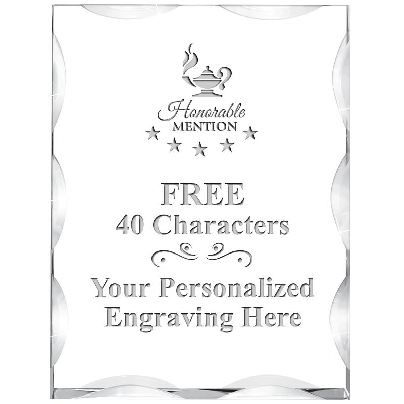 3"X4" VERTICAL ILLUSION ACRYLI