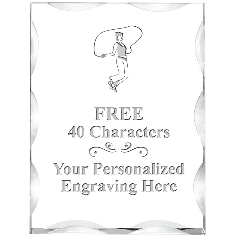 3"X4" VERTICAL ILLUSION ACRYLI