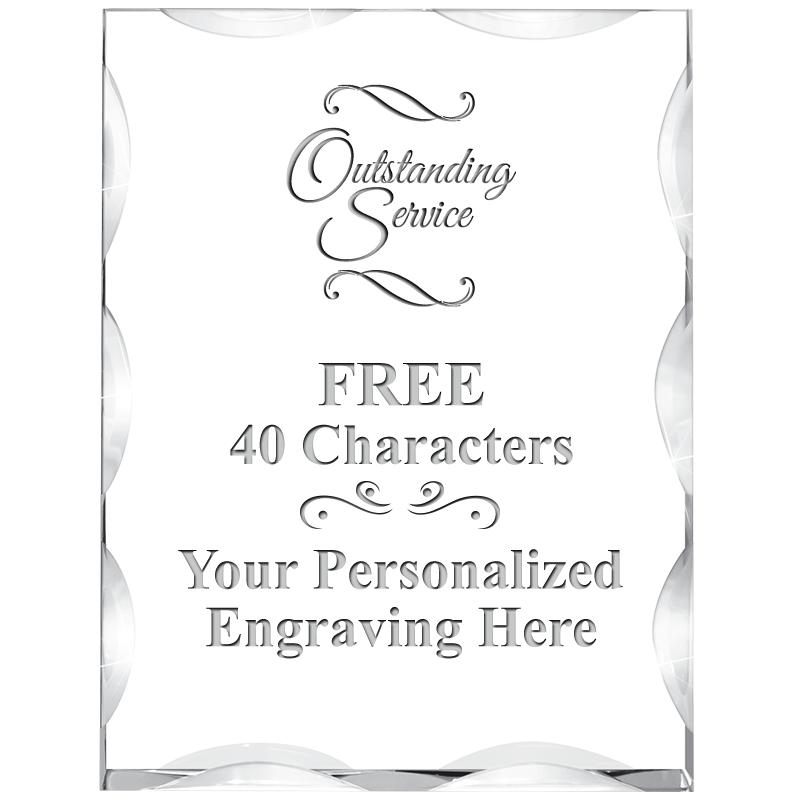 3"X4" VERTICAL ILLUSION ACRYLI