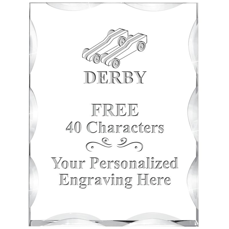 3"X4" VERTICAL ILLUSION ACRYLI