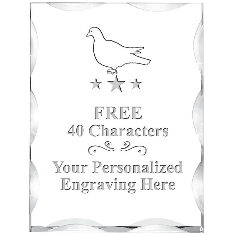 3"X4" VERTICAL ILLUSION ACRYLI