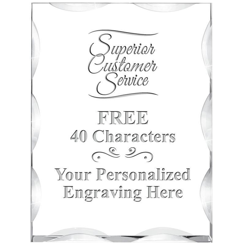 3"X4" VERTICAL ILLUSION ACRYLI