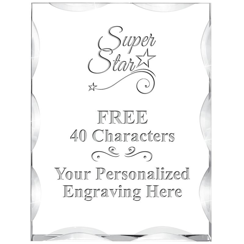 3"X4" VERTICAL ILLUSION ACRYLI