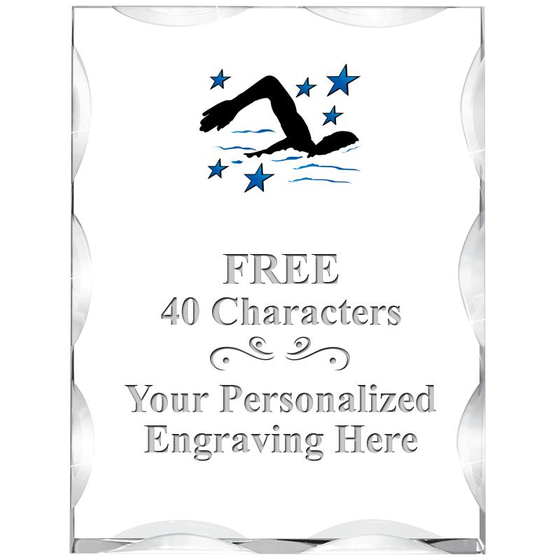 3"X4" VERTICAL ILLUSION ACRYLI