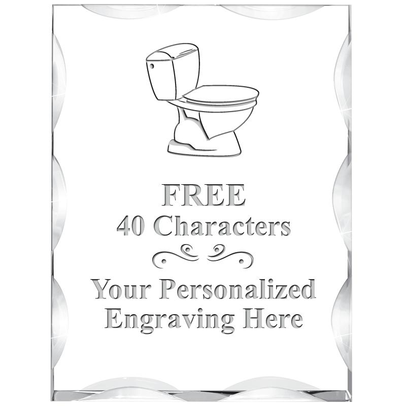 3"X4" VERTICAL ILLUSION ACRYLI