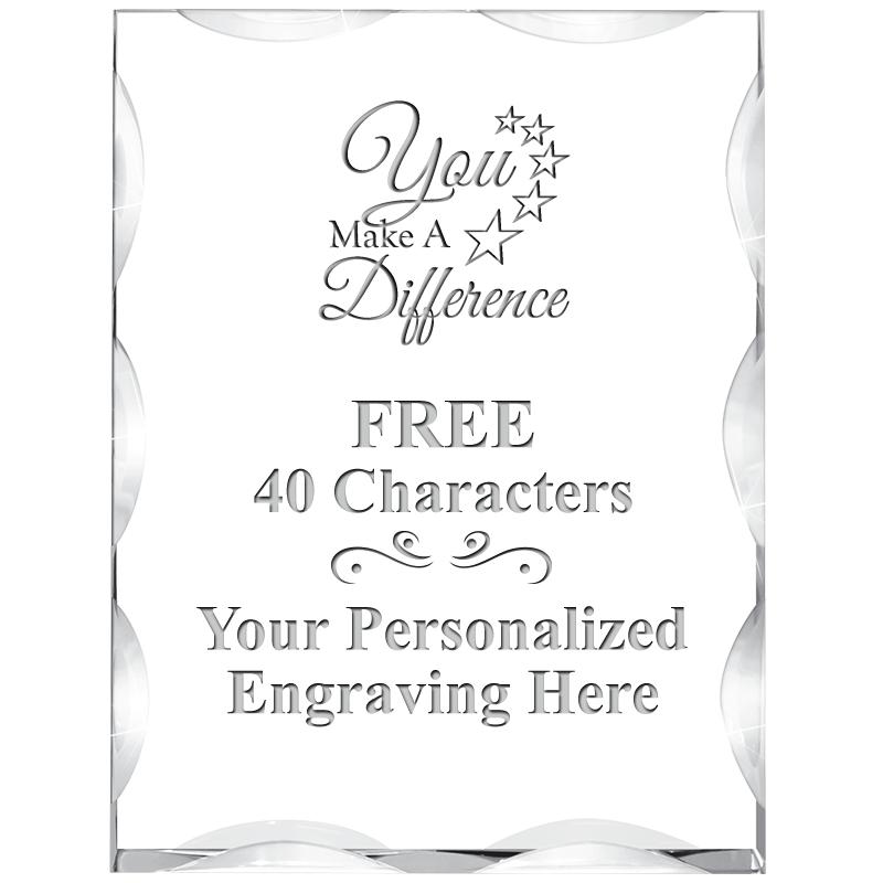 3"X4" VERTICAL ILLUSION ACRYLI