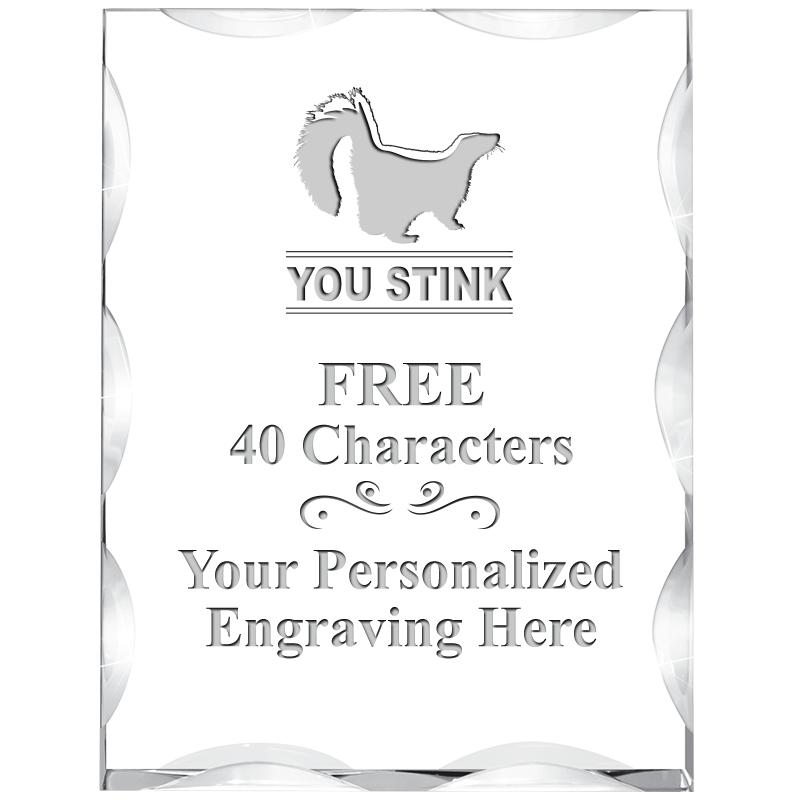 3"X4" VERTICAL ILLUSION ACRYLI