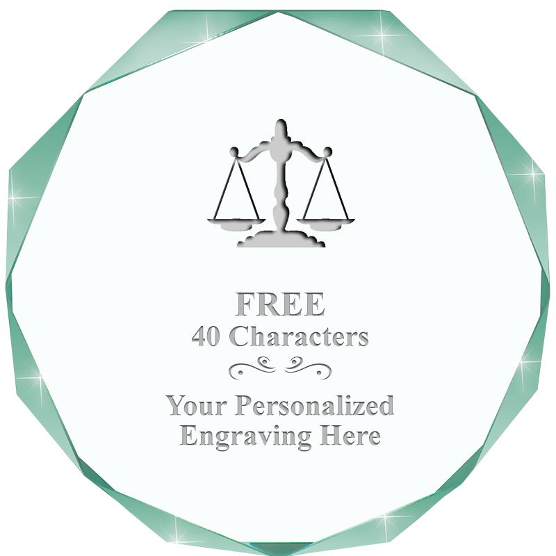 JADE IMPERIAL OCTAGON ACRYLIC