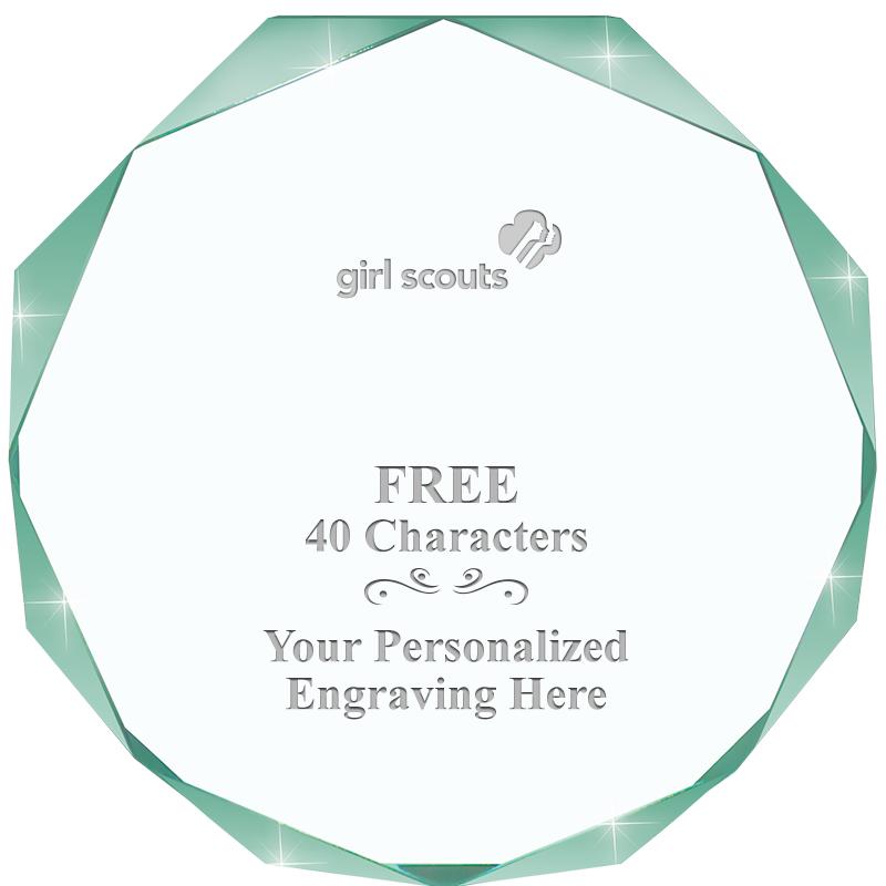 JADE IMPERIAL OCTAGON ACRYLIC