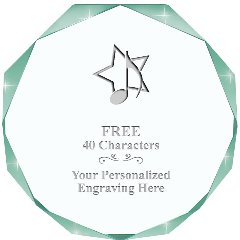 JADE IMPERIAL OCTAGON ACRYLIC