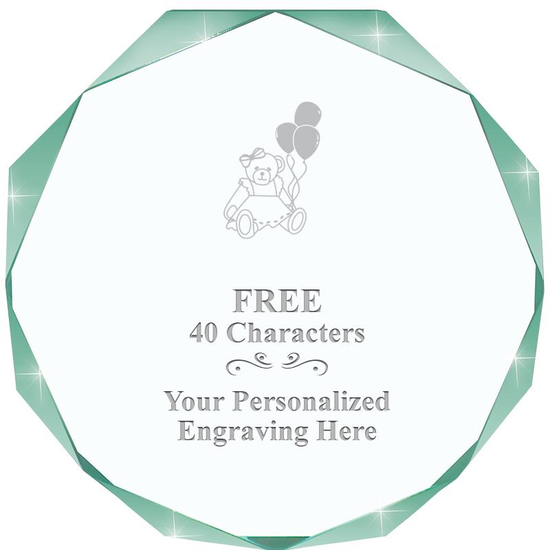 JADE IMPERIAL OCTAGON ACRYLIC