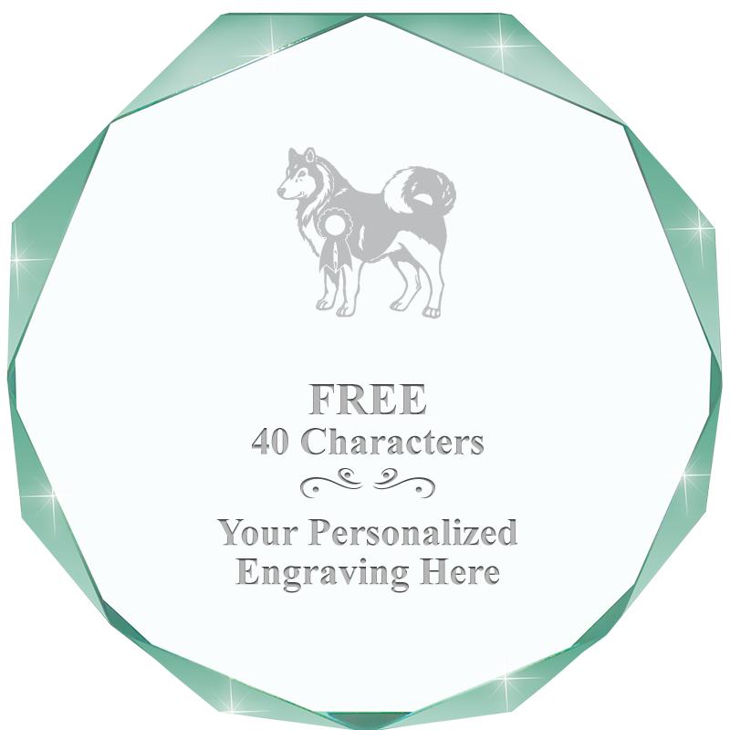 JADE IMPERIAL OCTAGON ACRYLIC