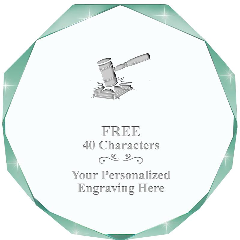 JADE IMPERIAL OCTAGON ACRYLIC