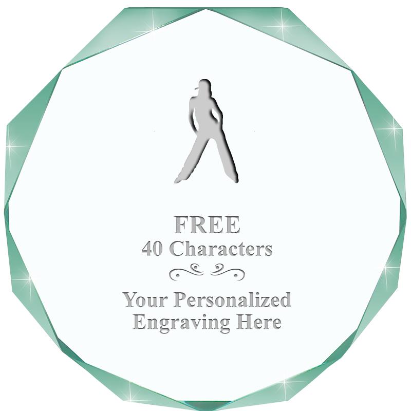 JADE IMPERIAL OCTAGON ACRYLIC