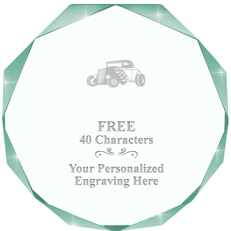 JADE IMPERIAL OCTAGON ACRYLIC