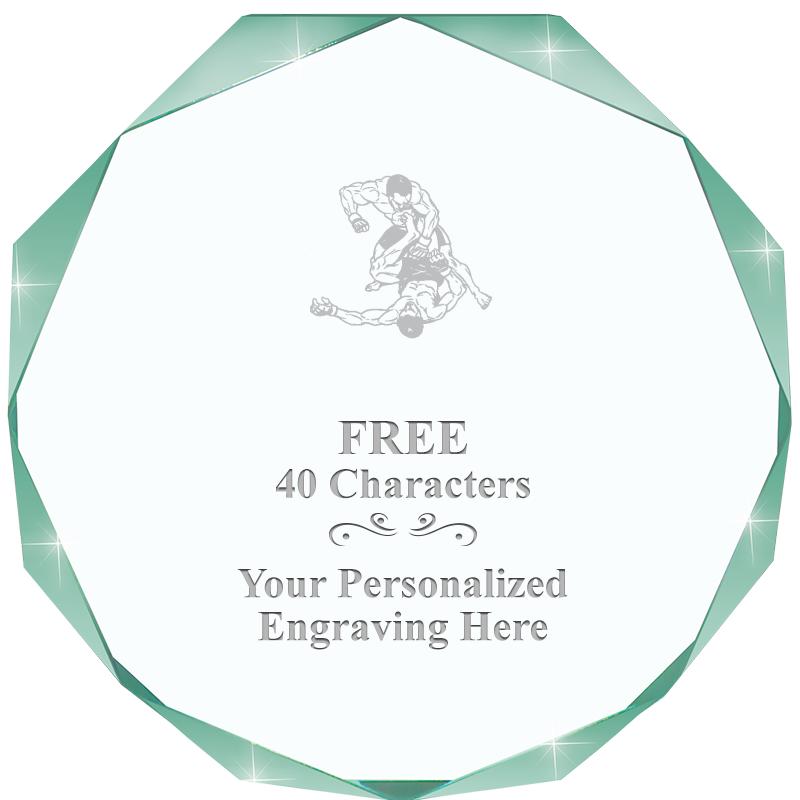 JADE IMPERIAL OCTAGON ACRYLIC