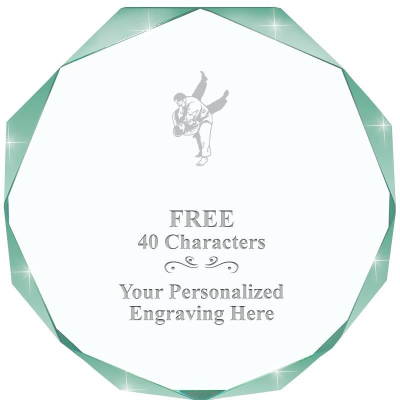 JADE IMPERIAL OCTAGON ACRYLIC