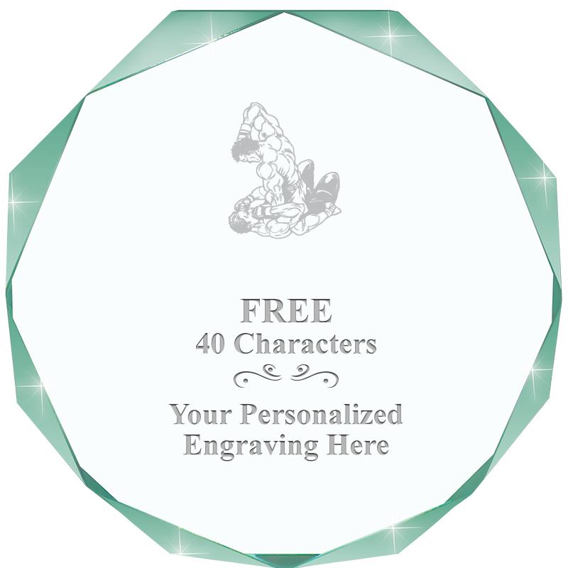 JADE IMPERIAL OCTAGON ACRYLIC