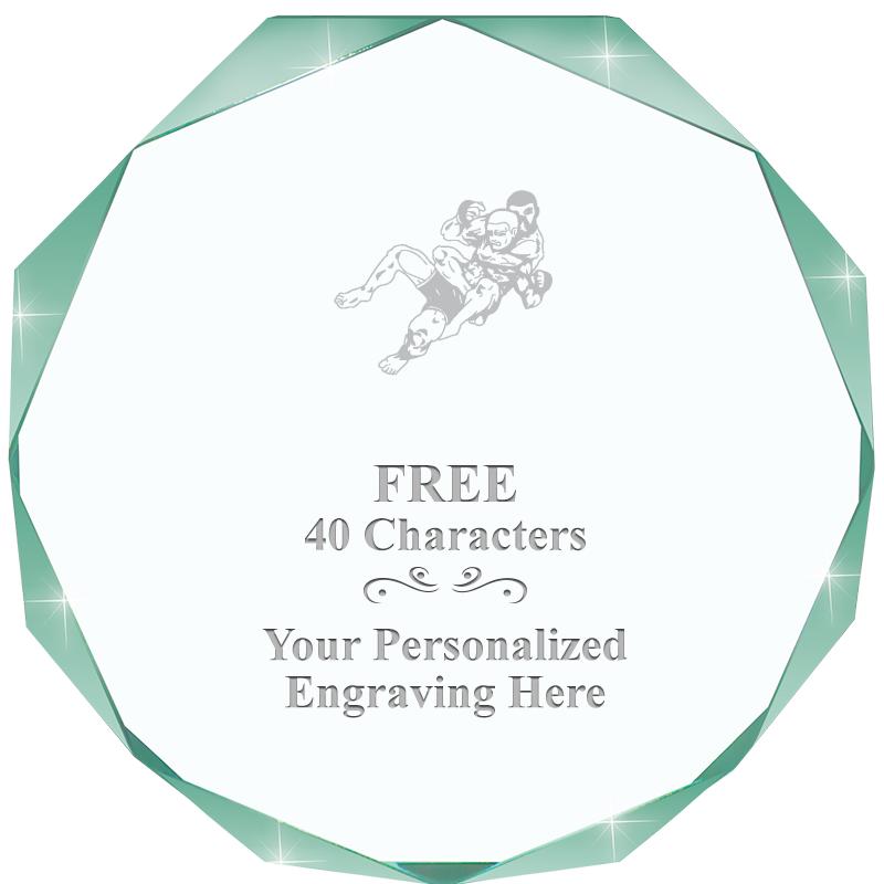 JADE IMPERIAL OCTAGON ACRYLIC