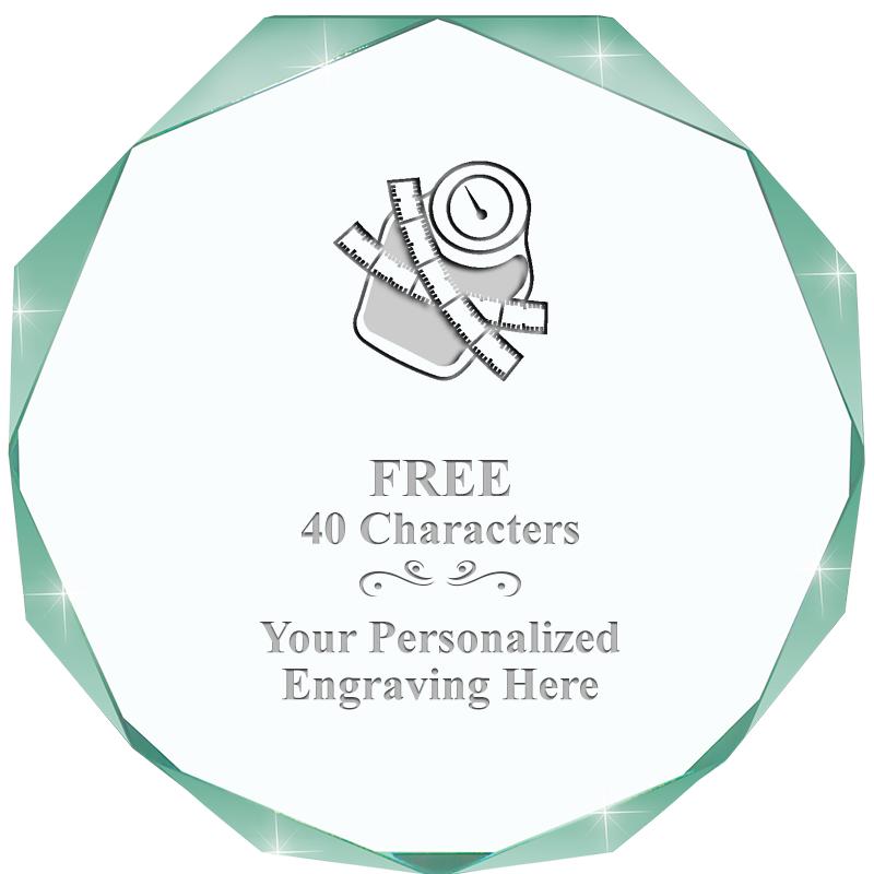 JADE IMPERIAL OCTAGON ACRYLIC