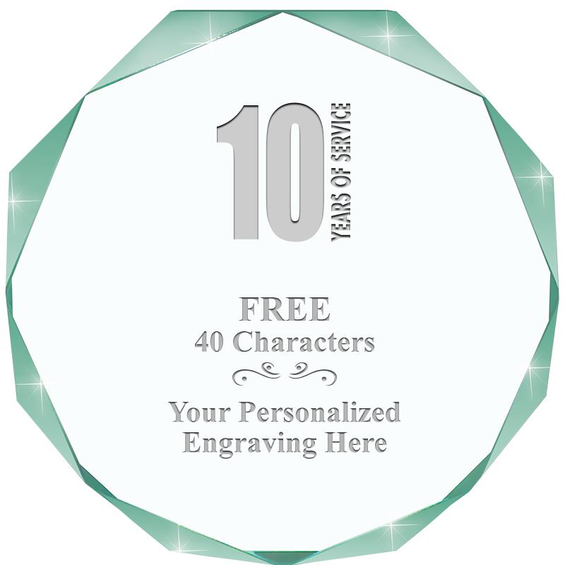 JADE IMPERIAL OCTAGON ACRYLIC