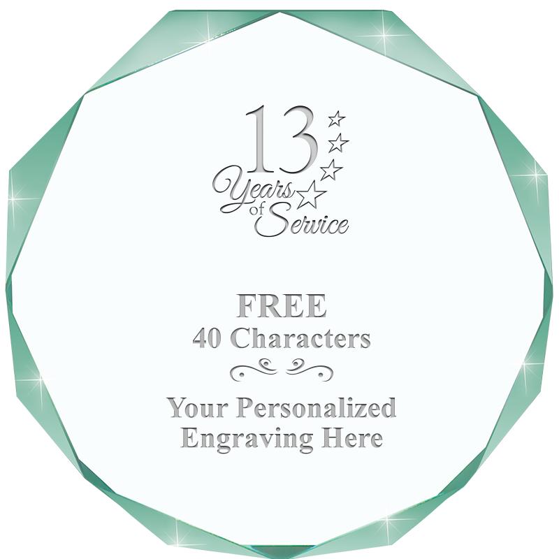 JADE IMPERIAL OCTAGON ACRYLIC