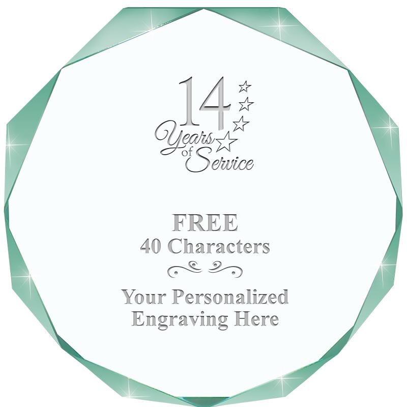 JADE IMPERIAL OCTAGON ACRYLIC