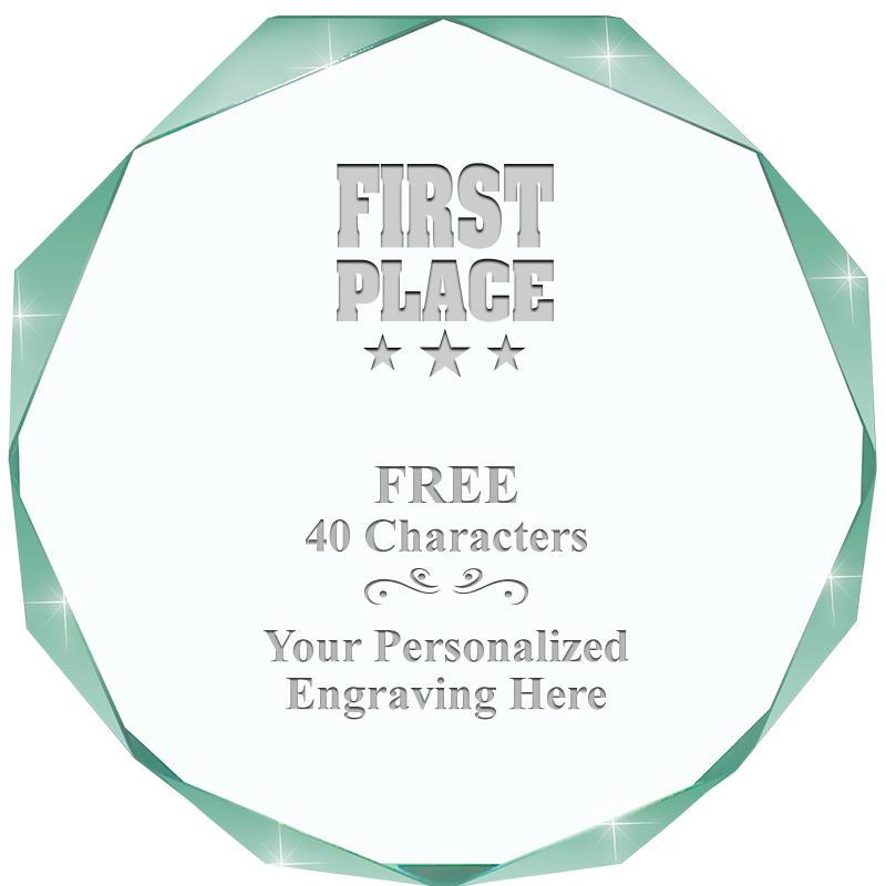 JADE IMPERIAL OCTAGON ACRYLIC