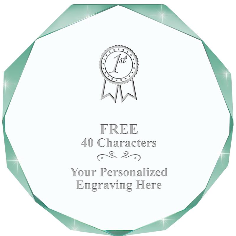 JADE IMPERIAL OCTAGON ACRYLIC